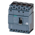 Siemens - Effektbryter 3VA11,36KA,4-pol,TM210, Fast termisk og momentanutløser, 40A,rammeklemme for Cu kabel