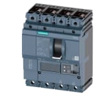 Siemens - MCCB_3VA20_4P_55KA_ETU850,LSI,IN=63A,IR=25A-63A,ISD=0,6-10xIN,II=1,5-12xIN,bolt