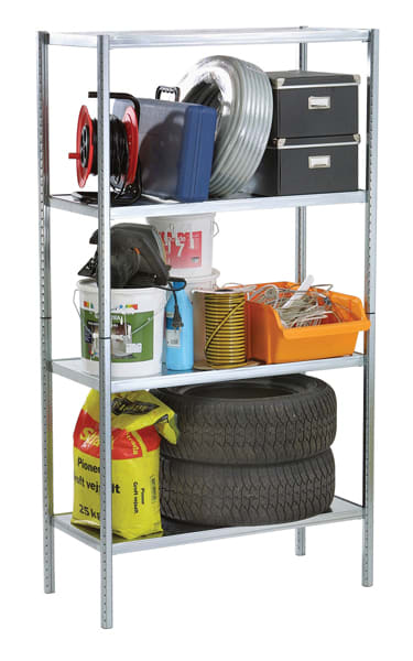 Raaco - Hylle/ Reolsett  S450 Hyllereol med 4 hyller