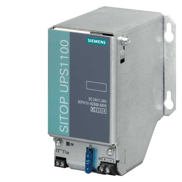 Siemens - SITOP UPS1100 batteri modul 24 V 1.2 Ah DC