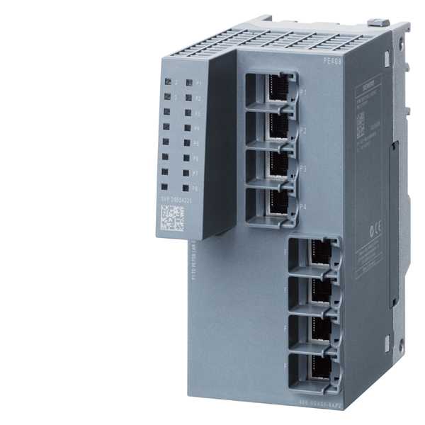 Siemens - PE408 8 x 10/100/1000 mbit/s RJ45