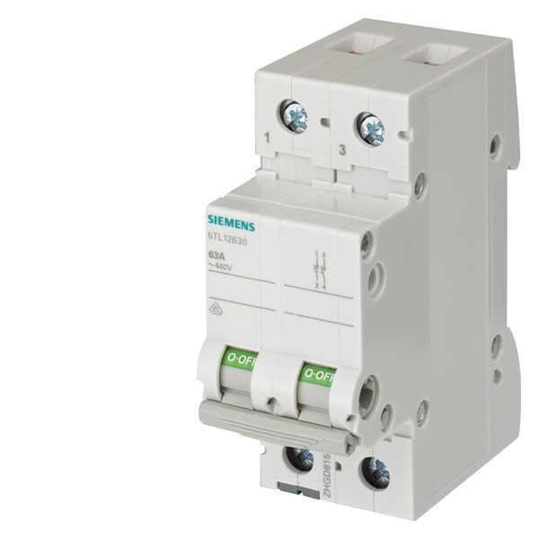 Siemens - Bryter/lastbryter 2-POL 80A