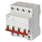 Siemens - Bryter/lastbryter 3-POL+N, 100A 400V, RØD