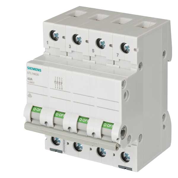 Siemens - Bryter/lastbryter 4-POL/32A 400V