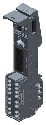 Siemens - SIMATIC ET 200SP, Baseenhet BU20-P12+A0+4B
