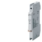 Siemens - Hjelpekontakt, 1CO, For 3NW sikringsholder, sneppes på siden.