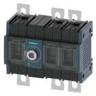 Siemens - Lastbryter 200A,ST2,3P, front betjent senter, bryter uten vrider, flat terminal,inklusive fase barrierer