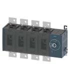 Siemens - Lastbryter 1250A, ST5, 4P, side betjent høyre ,bryter uten vrider, flat terminal