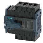 Siemens - Lastbryter 32A, ST 1, 4P, med vrider rammeklemme