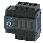 Siemens - Lastbryter 63A, ST 1, 4P, front betjent venstre ,bryter uten vrider, rammeklemme
