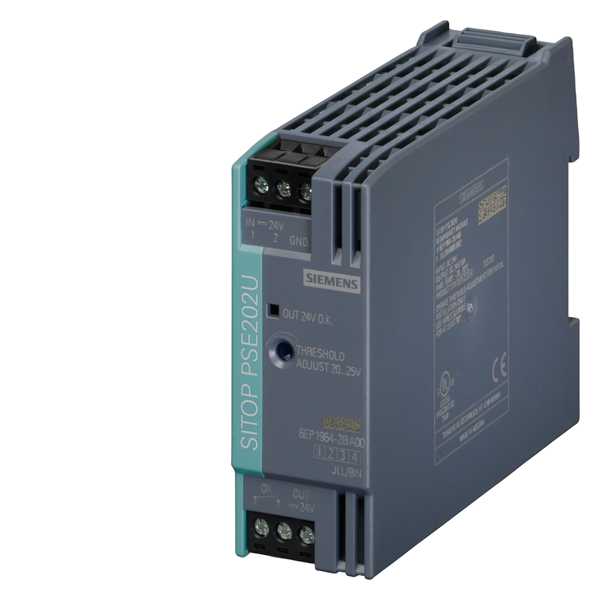 Siemens - SITOP PSE202U 10A Redundansmodul, Inn:/Ut: 24 V DC 2x 5A