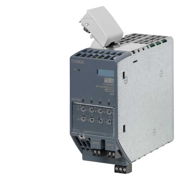 Siemens - SITOP CNX8600 4X 5A Ekspansjonsmodul PSU8600 Ut: 24 V/4X 5 A DC