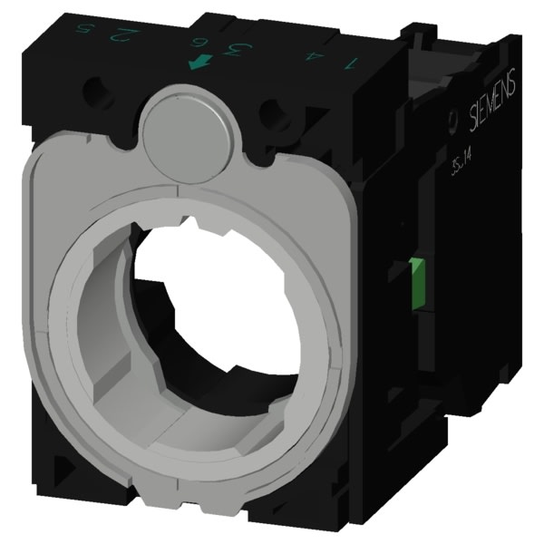 Siemens - SIRIUS ACT, Holder plastikk, kontaktelement 1NO