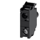 Siemens - SIRIUS ACT, Ravgul, 230V AC LED modul, med skruklemmer