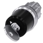 Siemens - SIRIUS ACT 22MM blank metall design Nøkkelvenderhode, CES O-I