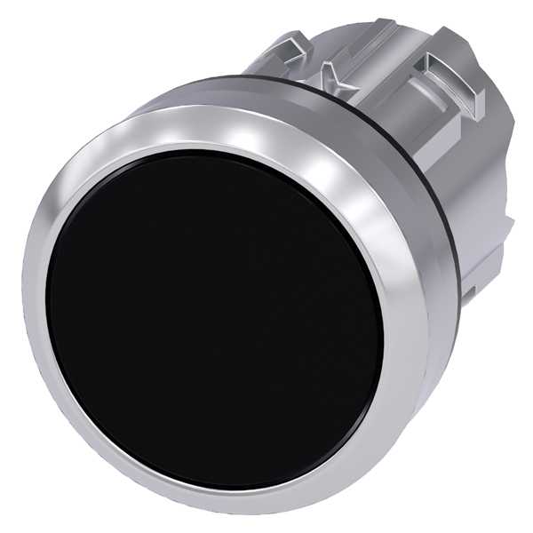 Siemens - SIRIUS ACT 22MM blank metall design Trykknapphode svart-hardplast