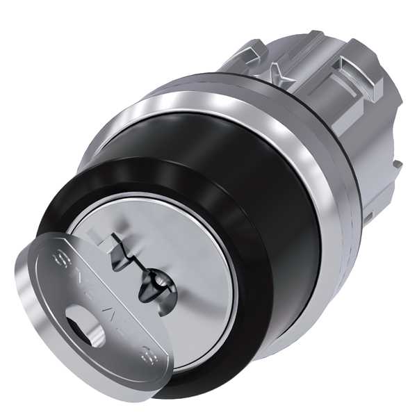 Siemens - SIRIUS ACT 22MM blank metall design Nøkkelvenderhode, RONIS O-I
