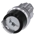 Siemens - SIRIUS ACT 22MM blank metall design Nøkkelvenderhode, RONIS O-I