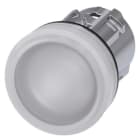Siemens - SIRIUS ACT Signallampehode metall - Hvit