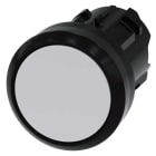 Siemens - SIRIUS ACT 22MM svart hardplast design Trykknapphode hvit-hardplast