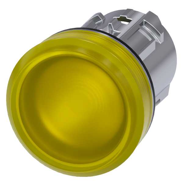 Siemens - SIRIUS ACT  Signallampehode metall - Gul