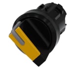 Siemens - SIRIUS ACT 22MM svart hardplast design Vendebryterhode -gul