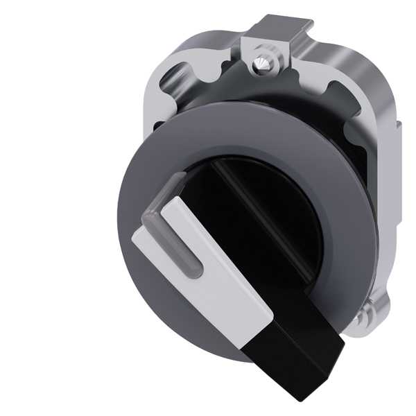 Siemens - SIRIUS ACT 30MM lavprofil-matt metall  Vendebryter-2 posisjoner