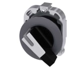 Siemens - SIRIUS ACT 30MM lavprofil-matt metall Vendebryter-2 posisjoner