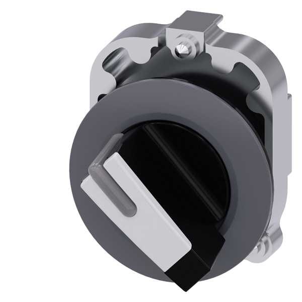 Siemens - SIRIUS ACT 30MM lavprofil-matt metall  Vendebryter-2 posisjoner