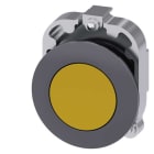 Siemens - SIRIUS ACT 30MM lavprofil-matt metall Trykknapphode - gul