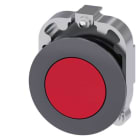 Siemens - SIRIUS ACT 30MM lavprofil-matt metall Trykknapphode - rød