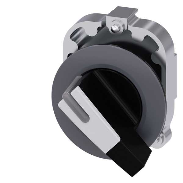 Siemens - SIRIUS ACT 30MM lavprofil-matt metall  Vendebryter-2 posisjoner