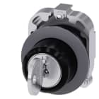 Siemens - SIRIUS ACT 30MM lavprofil-matt metall Nøkkelvenderhode RONIS