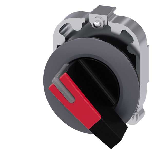 Siemens - SIRIUS ACT 30MM lavprofil-matt metall  Vendebryter-2 posisjoner