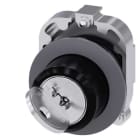Siemens - SIRIUS ACT 30MM lavprofil-matt metall Nøkkelvenderhode RONIS