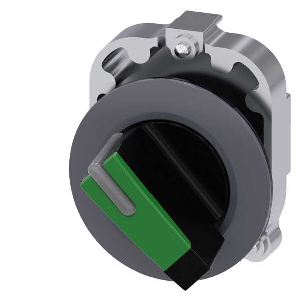 Siemens - SIRIUS ACT 30MM lavprofil-matt metall  Vendebryter-2 posisjoner