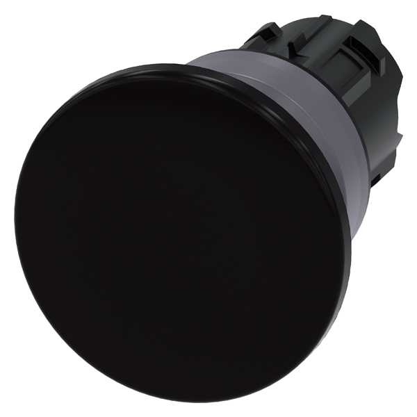 Siemens - SIRIUS ACT Soppknapp rød, 40mm diameter 22MM rund matt metall design