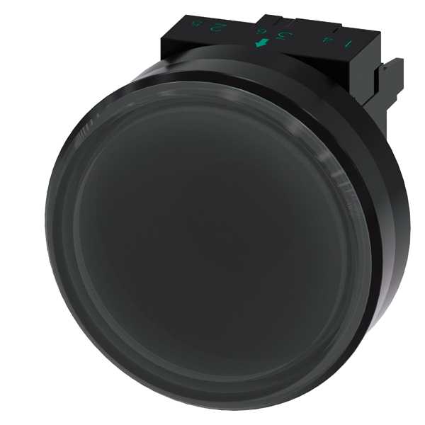 Siemens - SIRIUS ACT Sensor - Svart berøringssensor 22MM rund svart hardplast