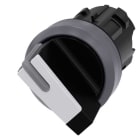 Siemens - SIRIUS ACT Venderhode, 2 posisjons O-I 22MM rund matt metall design
