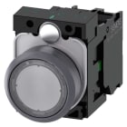 Siemens - Trykknapp, fjærkontakt, 110V LED 1NO