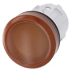 Siemens - SIRIUS ACT Signallampehode- Ravgul - 22MM rund matt metall design