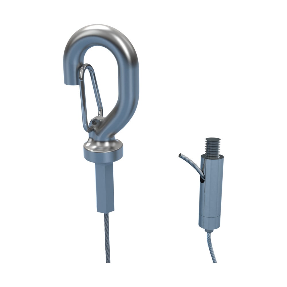 nVent CADDY - nVent CADDY Speed Link SLDM med krok, 1,5 mm Vaier, 2 m lengde