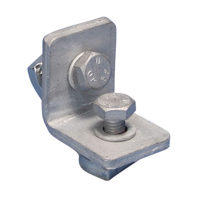 nVent CADDY - 1-1 Hull vinkelbrakett, Stål, HD, 58 mm x 42 mm, M10 Skrue