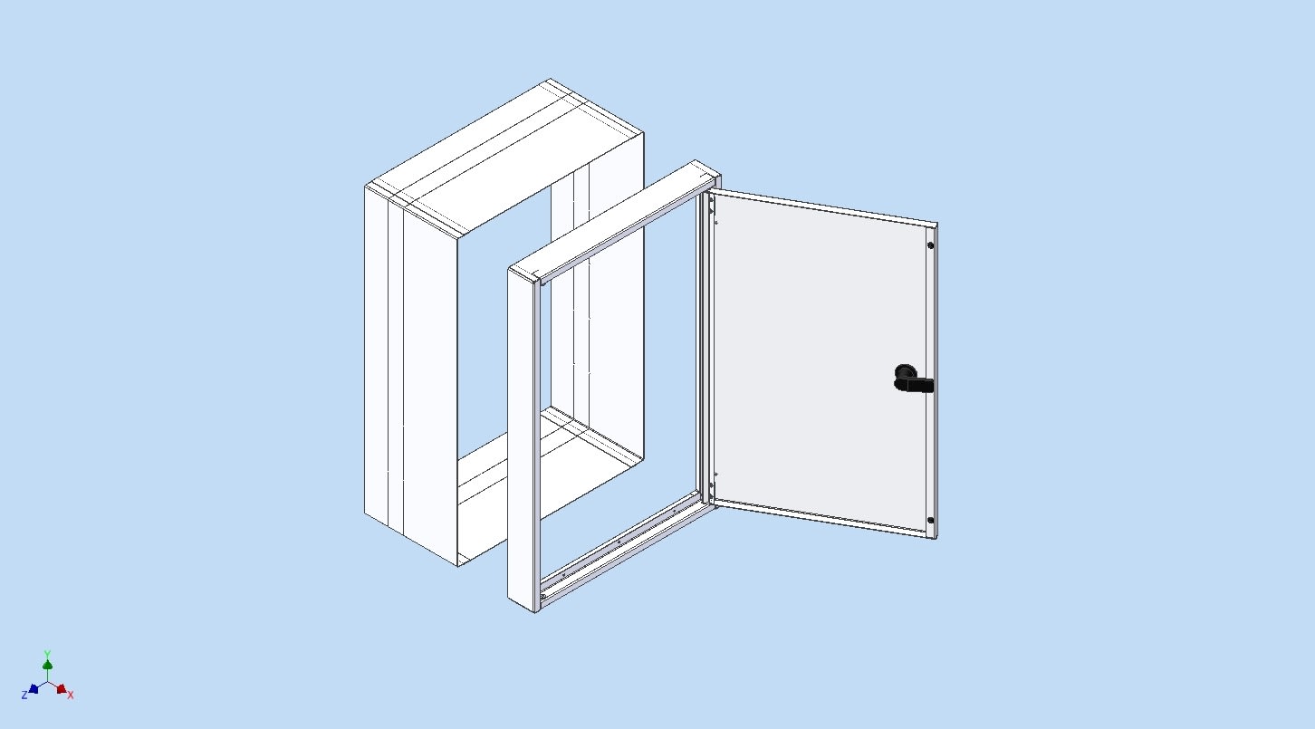 Eaton Electric - R-DA-C Avdekking for C-skap m/Dør