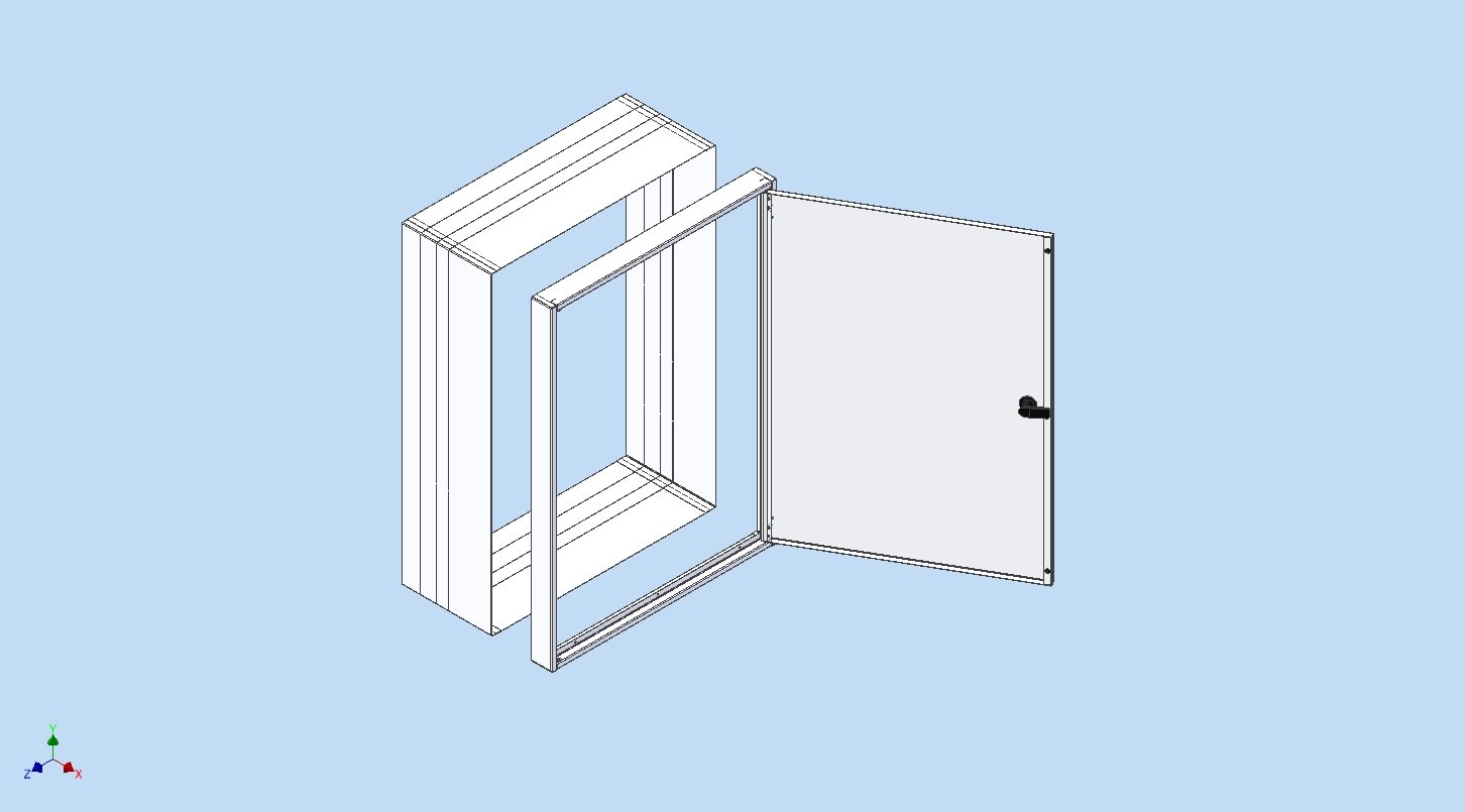 Eaton Electric - R-DA-F Avdekking for F-skap m/Dør