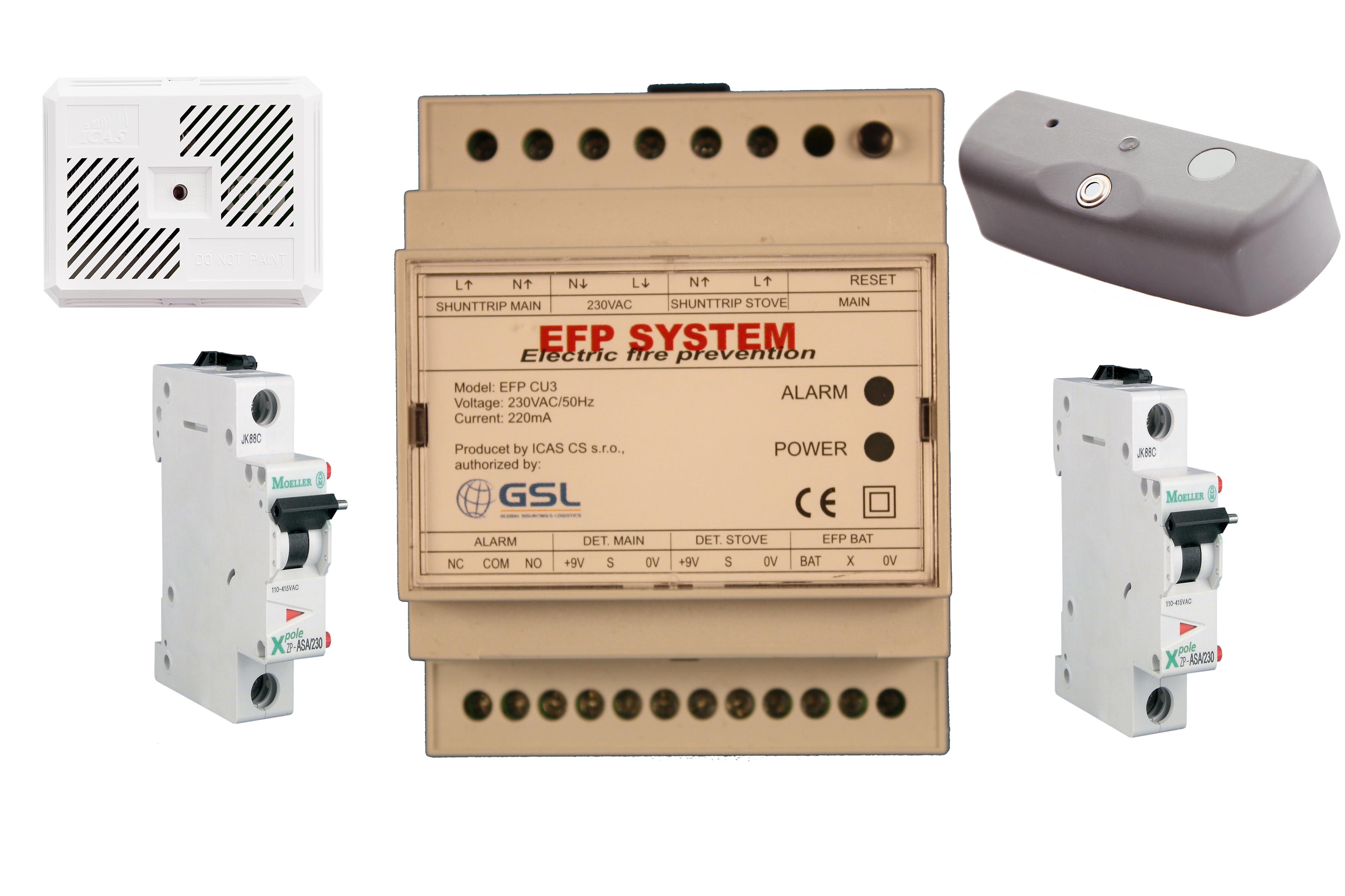 Eaton Electric - EFP Universal komfyr- og tavlevakt, kablet