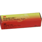 Scotch - 3M ScotchCode™ Merkesystem, SDR-1 Refilrull m/sort 1 på hvit tape, 5,46mm x 3,35m