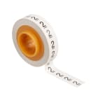 Scotch - 3M ScotchCode™ Merkesystem, SDR-2 Refilrull m/sort 2 på hvit tape, 5,46mm x 3,35m