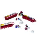 Scotch - 3M ScotchCode™ Merkesystem, SDR-9 Refilrull m/sort 9 på hvit tape, 5,46mm x 3,35m