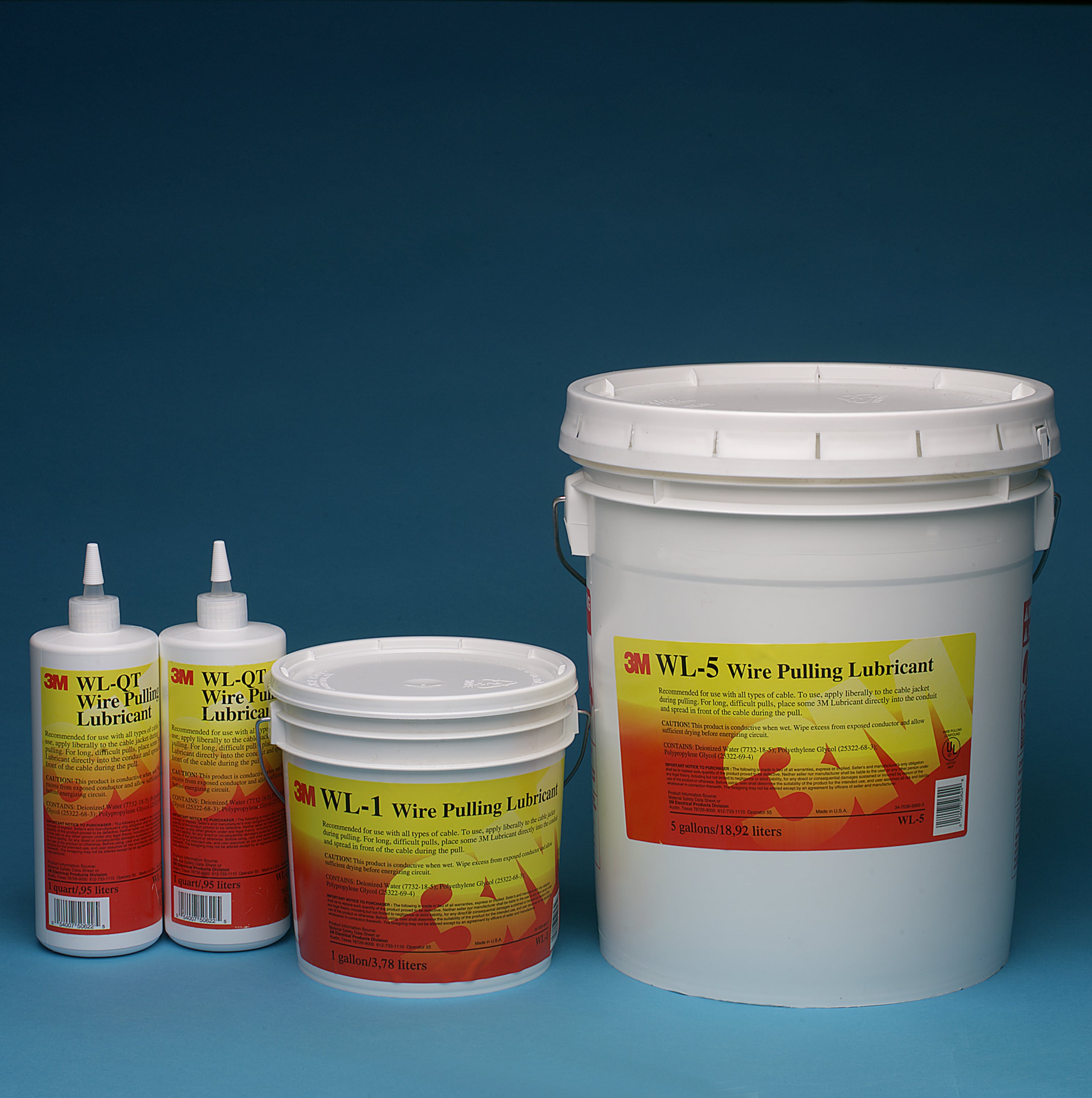 3M - 3M LUB-I/0,95 Glidemiddel for kabeltrekking, 0,95 liter pr flaske